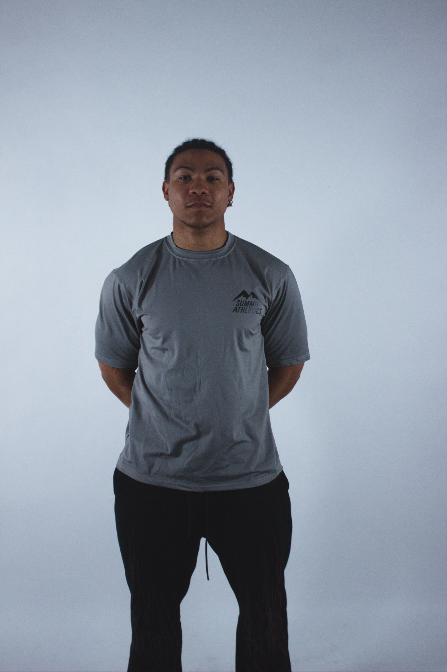Oversized Performance Tee Gray